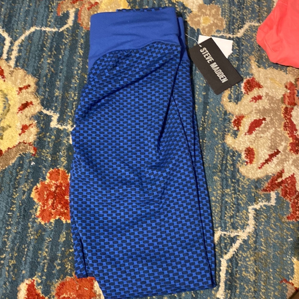 steve madden lwggings, blue, medium